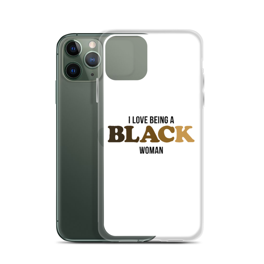 Love Black Women iPhone Case