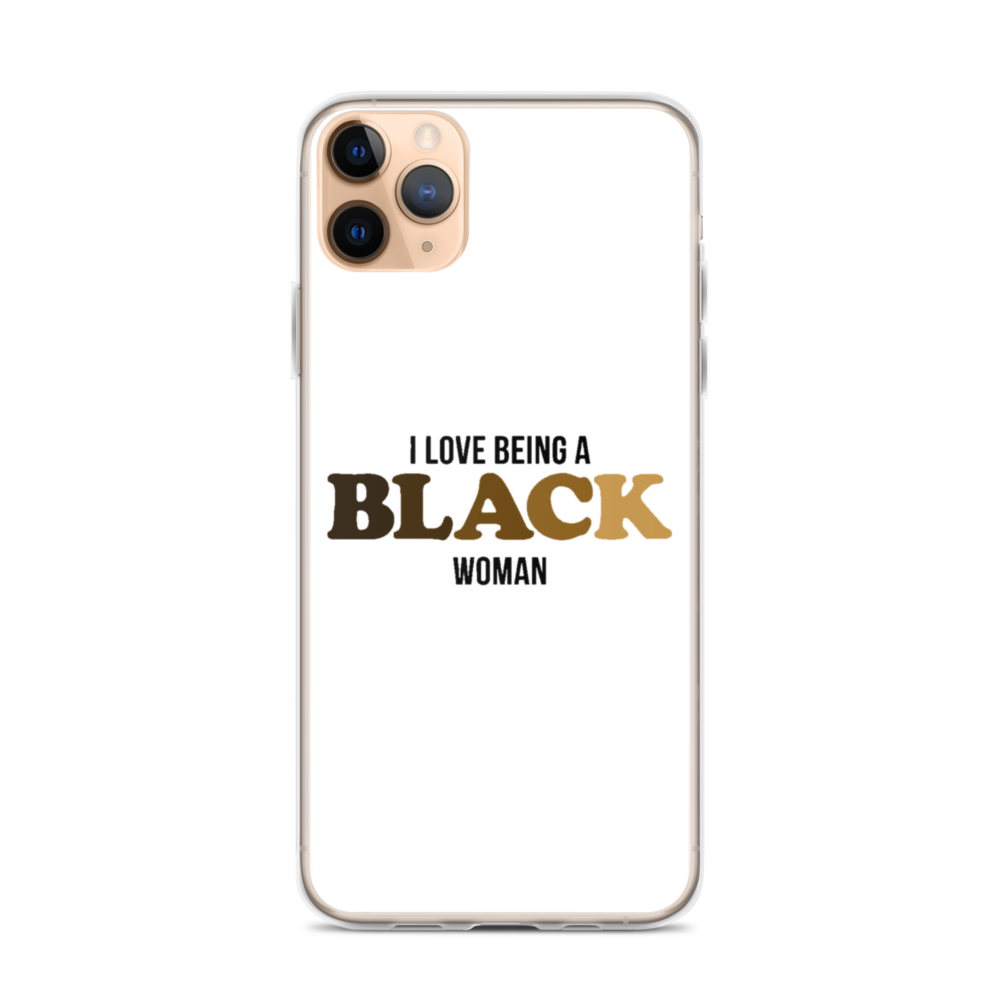 Love Black Women iPhone Case