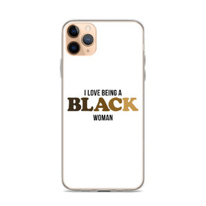 Love Black Women iPhone Case