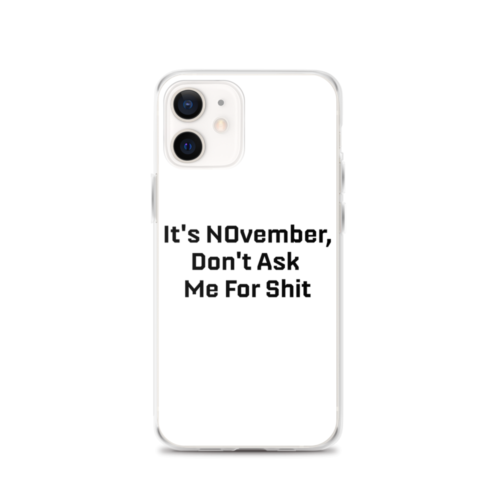 NOvember iPhone Case