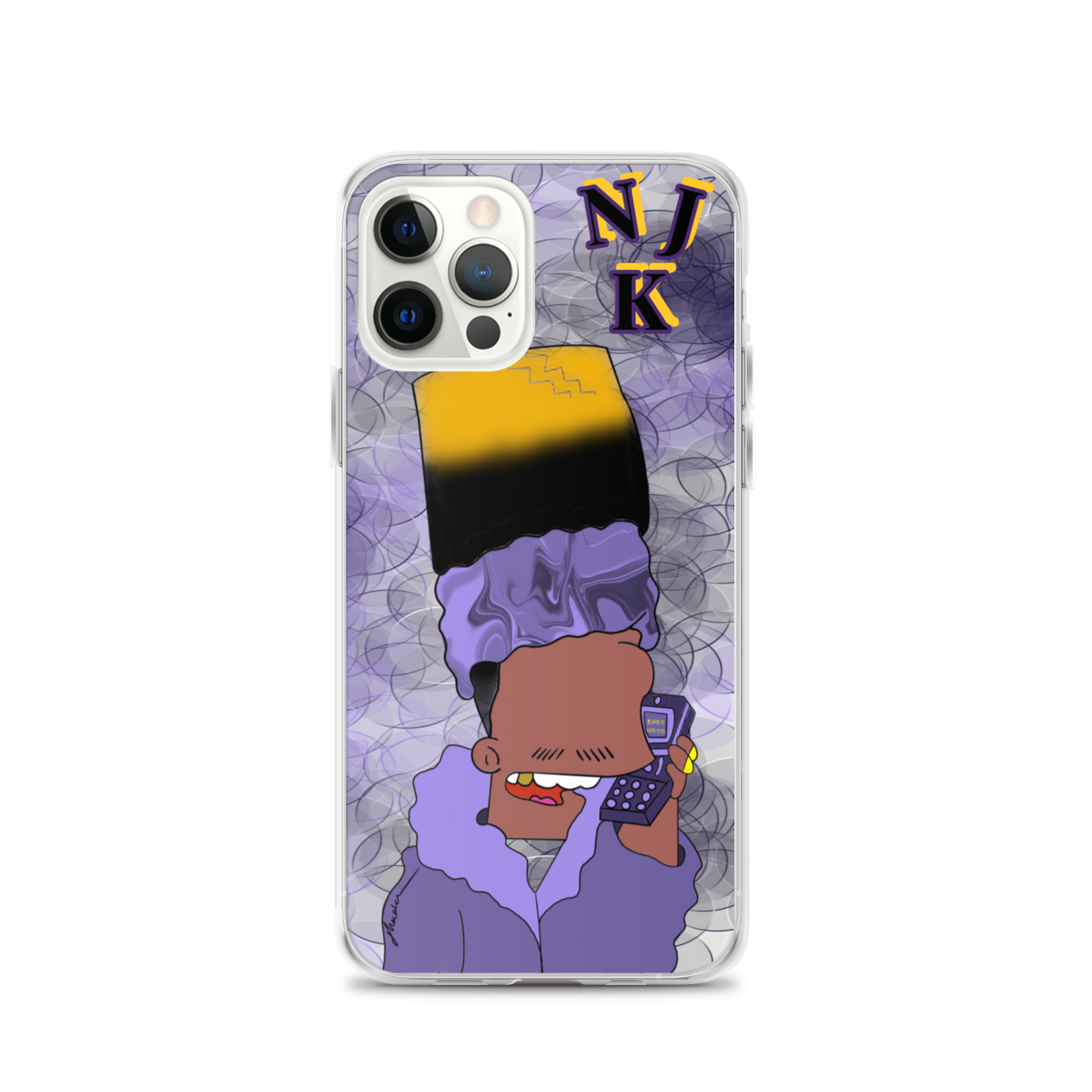 KidN'Bart iPhone Case