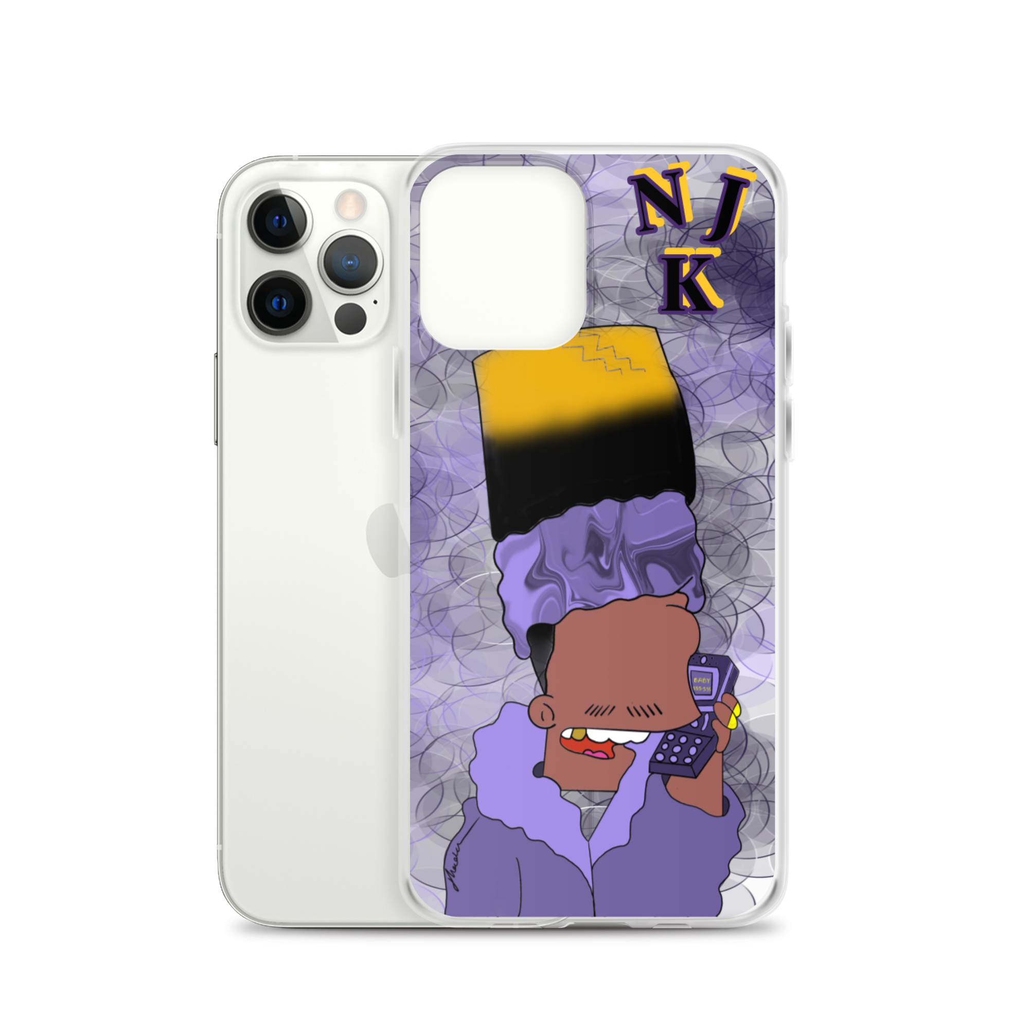 KidN'Bart iPhone Case