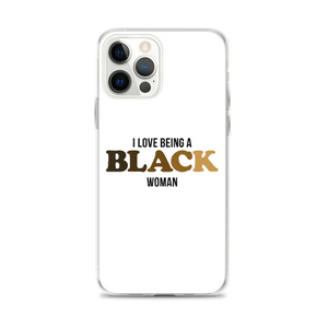 Love Black Women iPhone Case