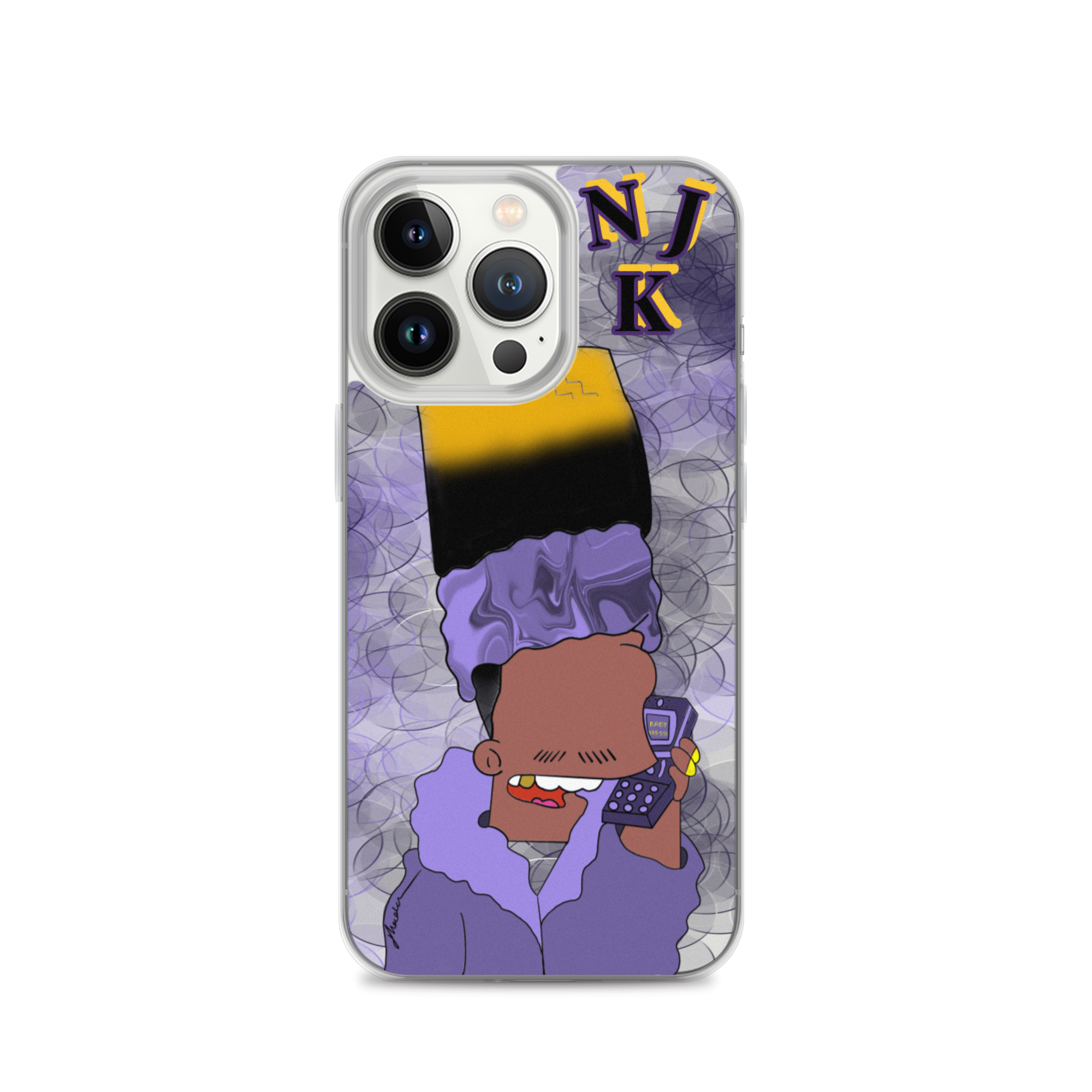 KidN'Bart iPhone Case