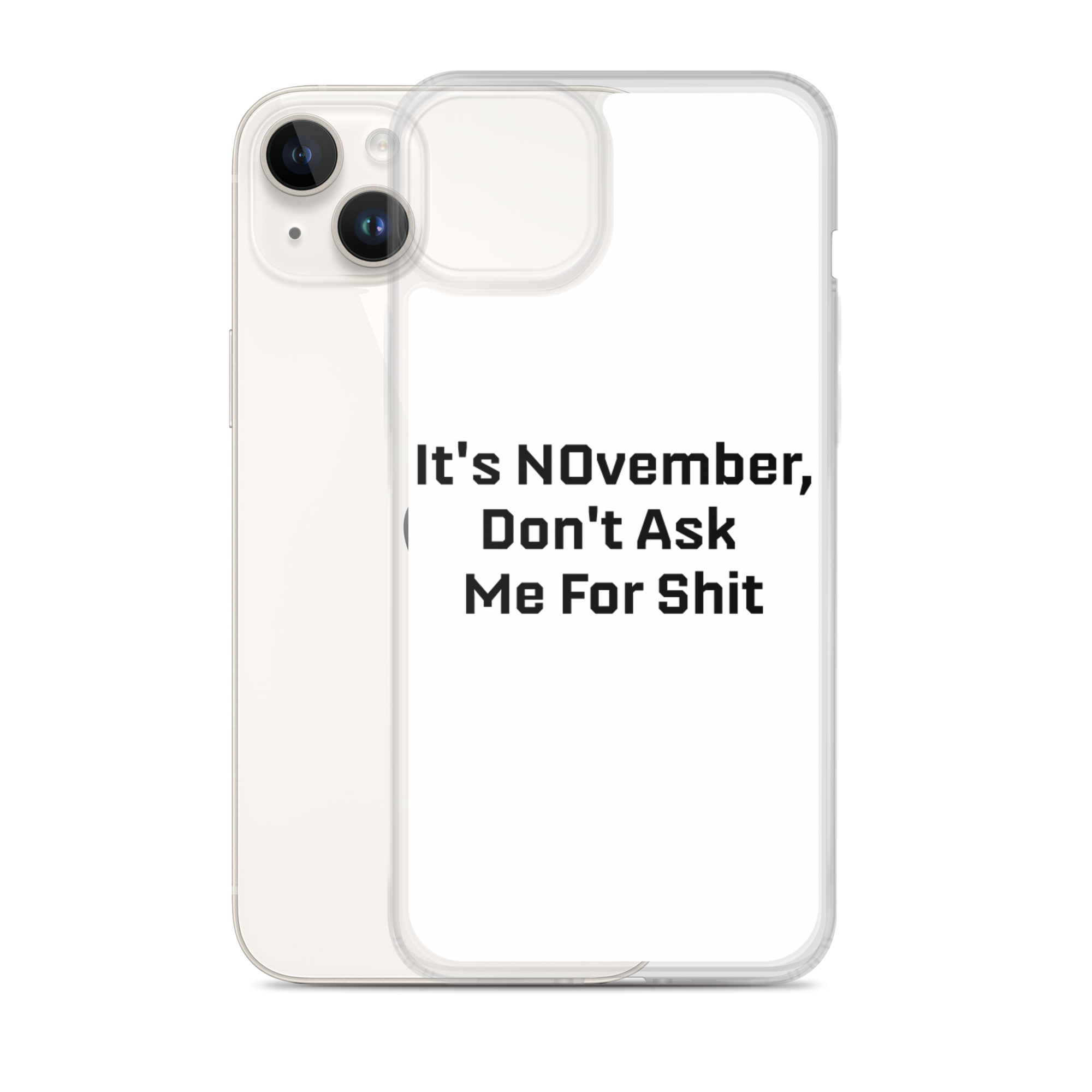 NOvember iPhone Case