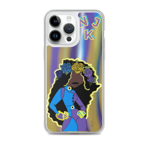 She Goes iPhone Case