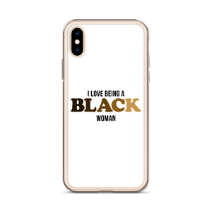 Love Black Women iPhone Case