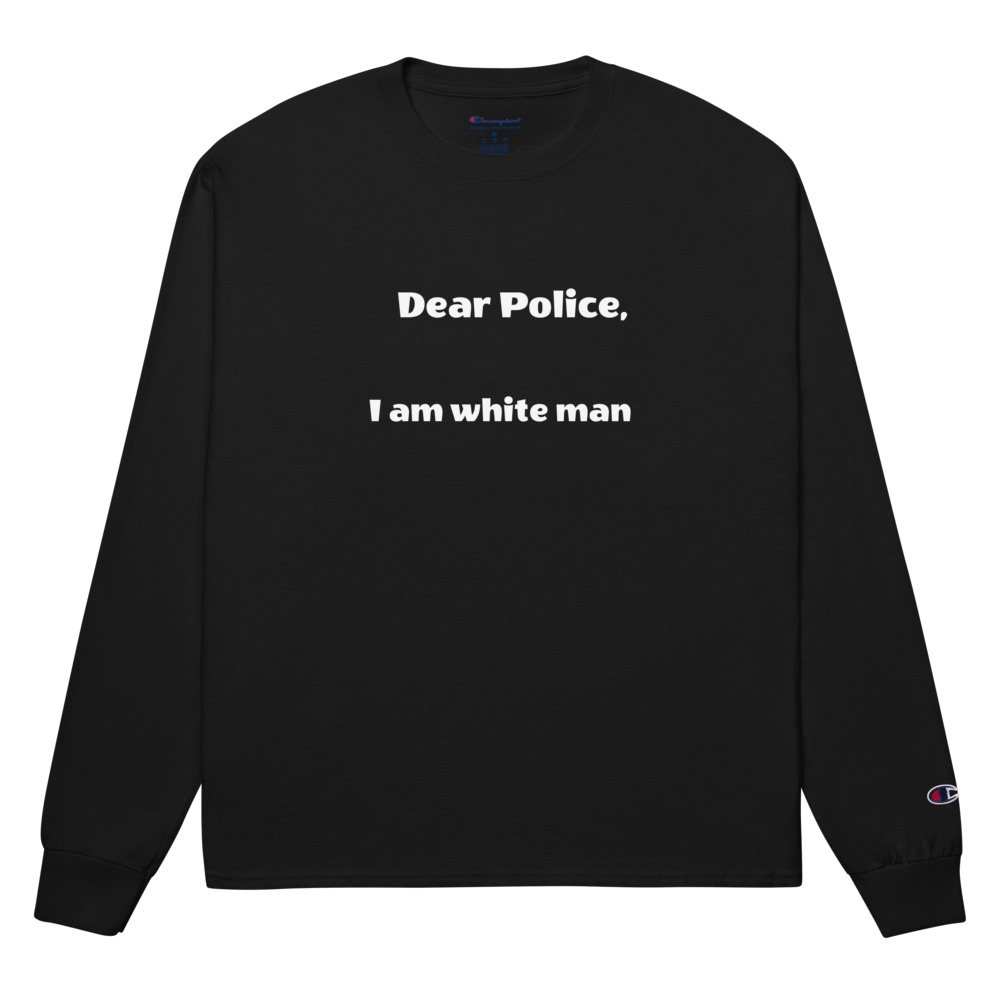 Dear Police Men's Champion Long Sleeve Shirt