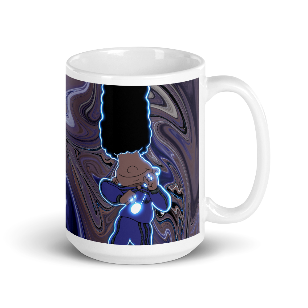 Berry Blues Glossy Mug