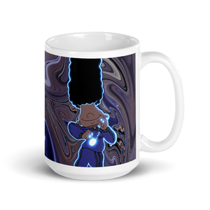 Berry Blues Glossy Mug