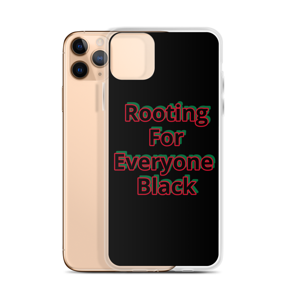 Blackout iPhone Case