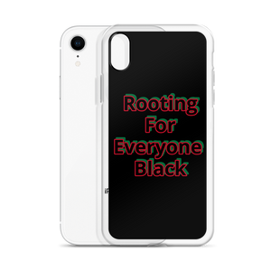 Blackout iPhone Case