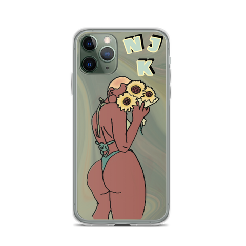 Big Booty Bald Belle iPhone Case