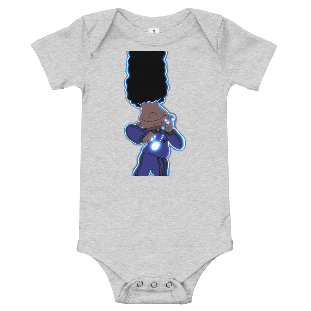 Berry Blues Baby Onesie Short Sleeve Shirt