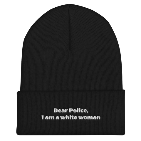 Dear Police Cuffed Beanie