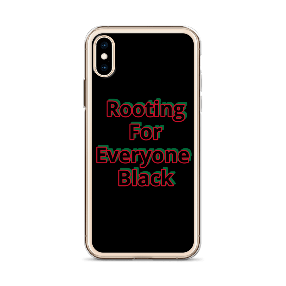 Blackout iPhone Case