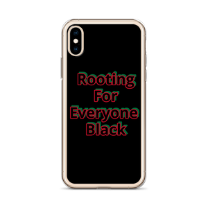 Blackout iPhone Case