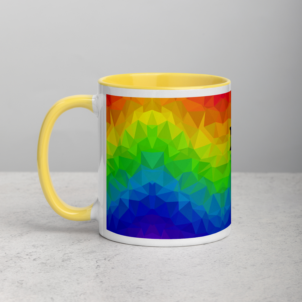 True Pride Mug With Color Inside