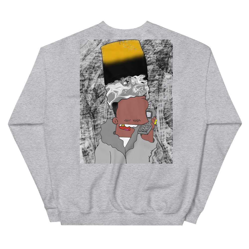 Silvah Surfah Bart Unisex Sweatshirt