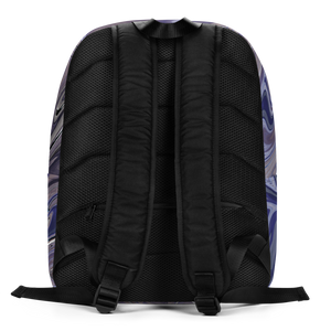 Berry Blues Minimalist Backpack