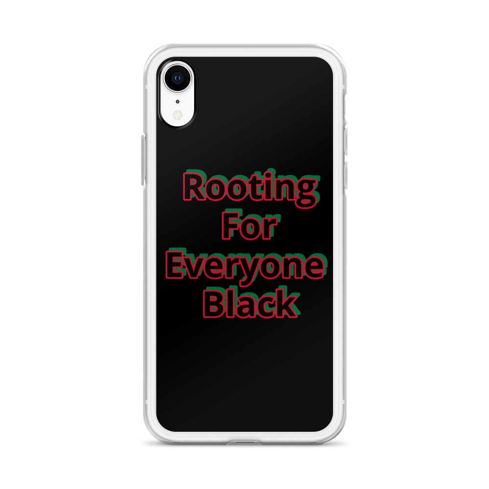 Blackout iPhone Case