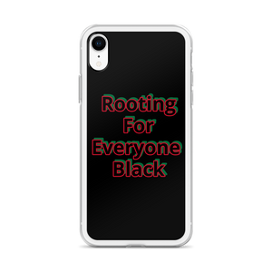 Blackout iPhone Case