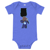 Berry Blues Baby Onesie Short Sleeve Shirt