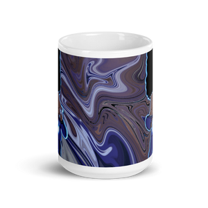 Berry Blues Glossy Mug