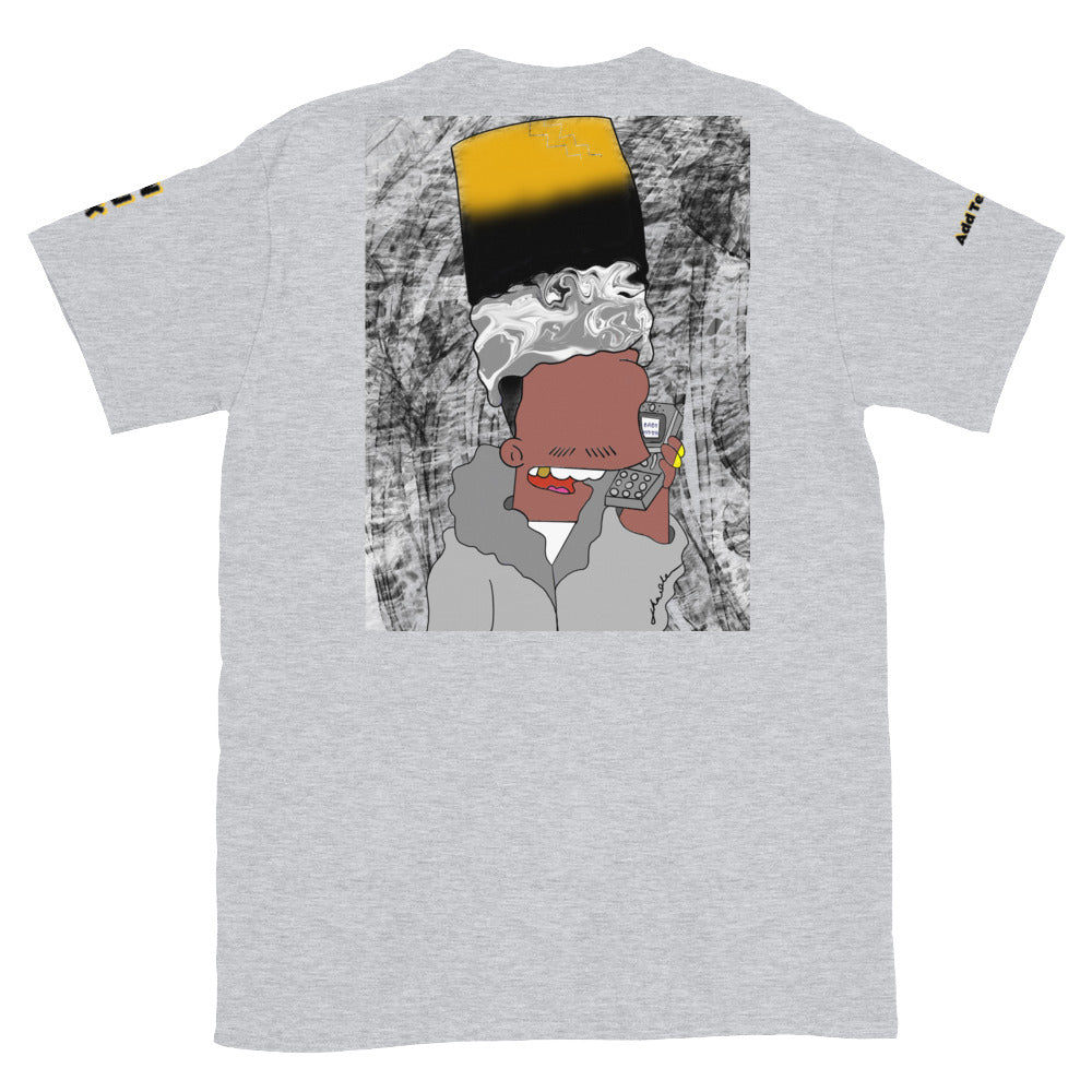 Silvah Surfah Bart Personalized Short-Sleeve Unisex T-Shirt