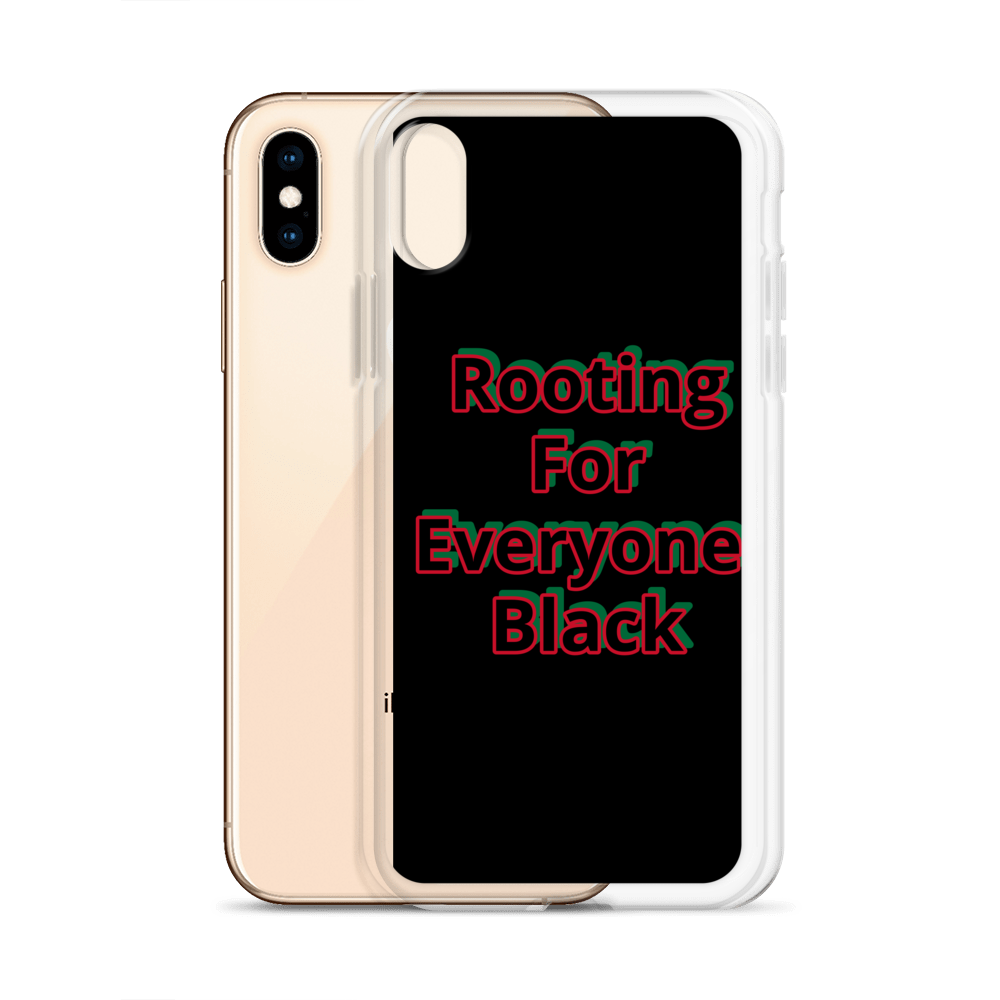 Blackout iPhone Case