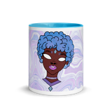 Blue Booberry Mug with Color Inside