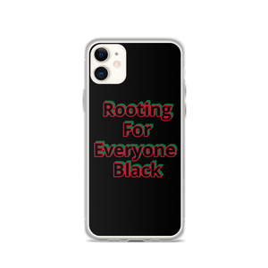 Blackout iPhone Case