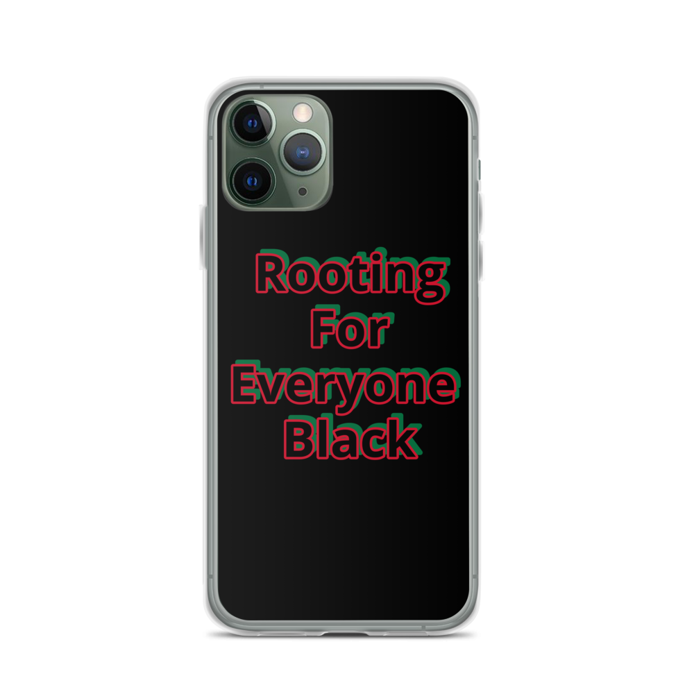 Blackout iPhone Case