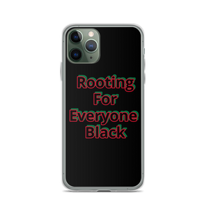 Blackout iPhone Case