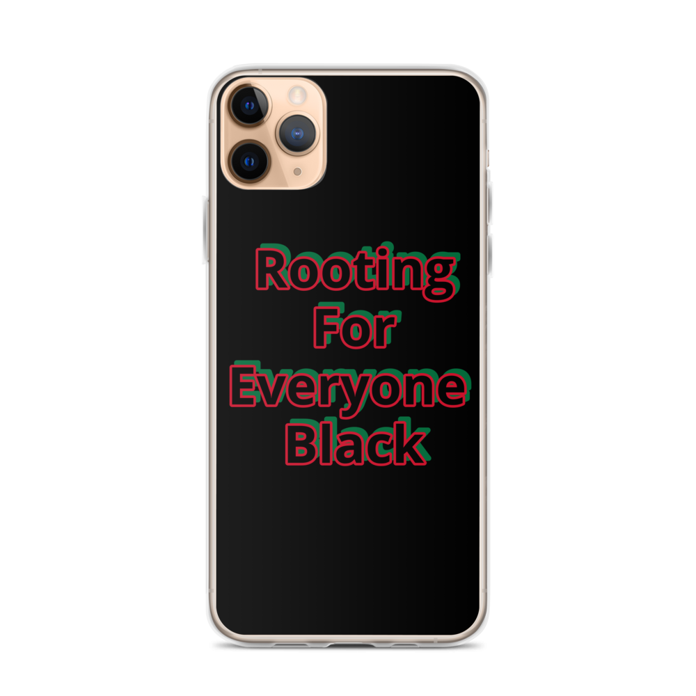 Blackout iPhone Case