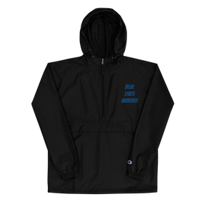 BLM Embroidered Champion Packable Jacket