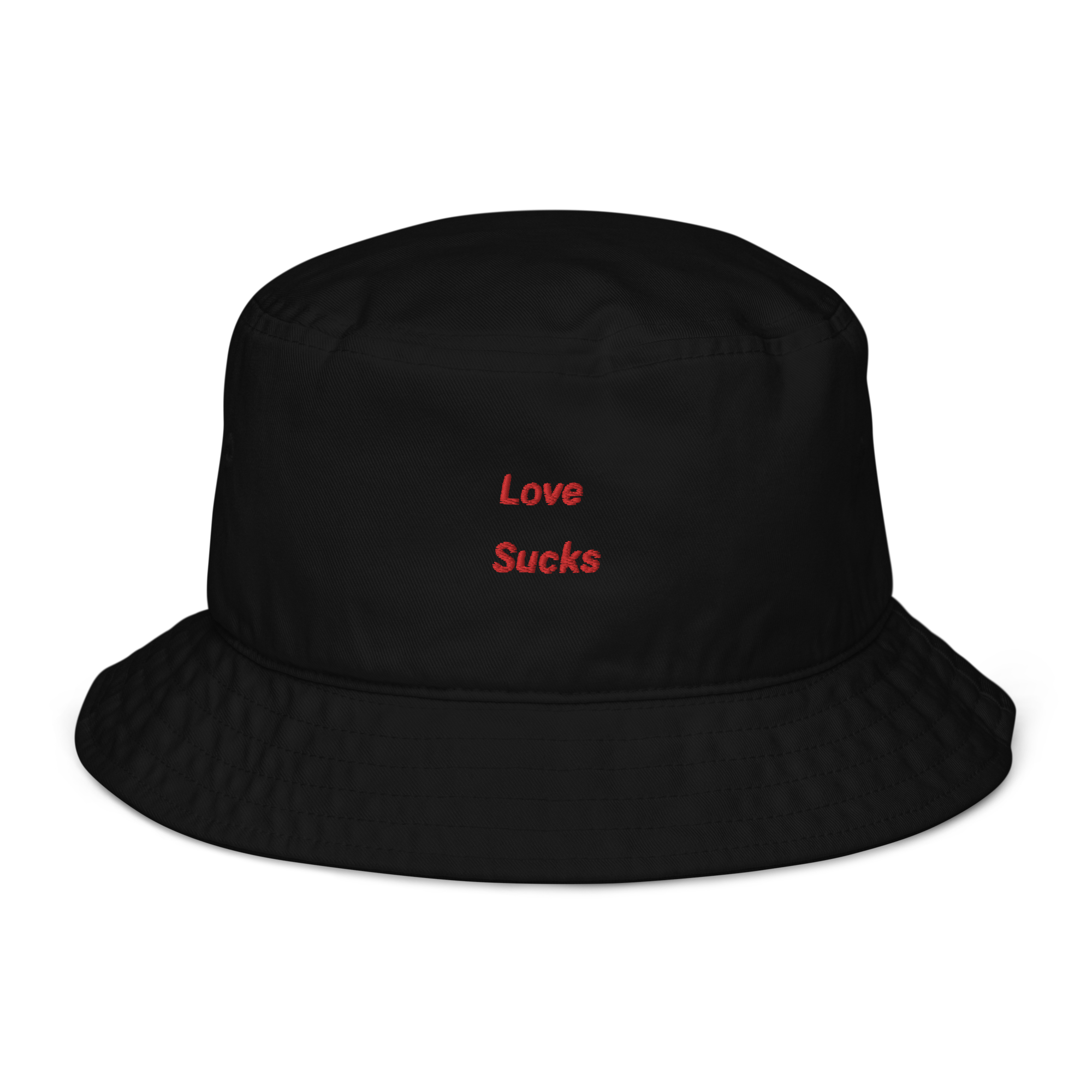 Love Sucks Organic Bucket Hat