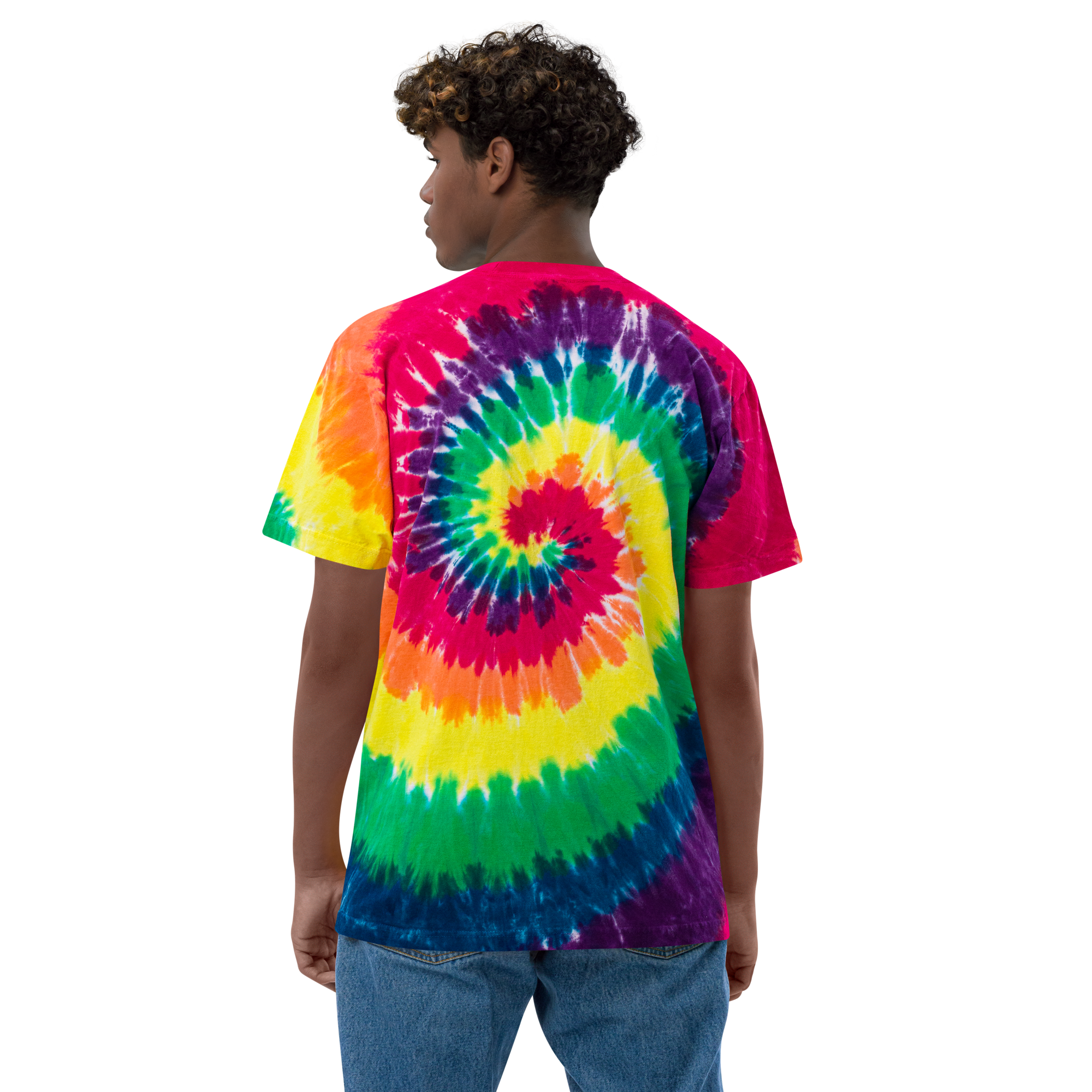 100% Oversized Tie-Dye T-Shirt