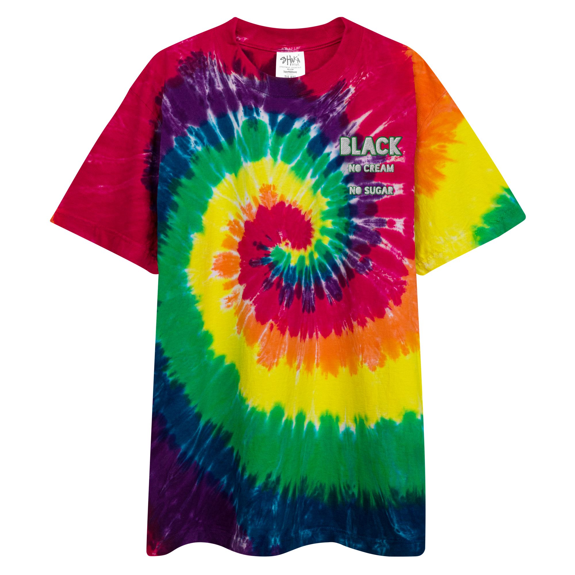 100% Oversized Tie-Dye T-Shirt