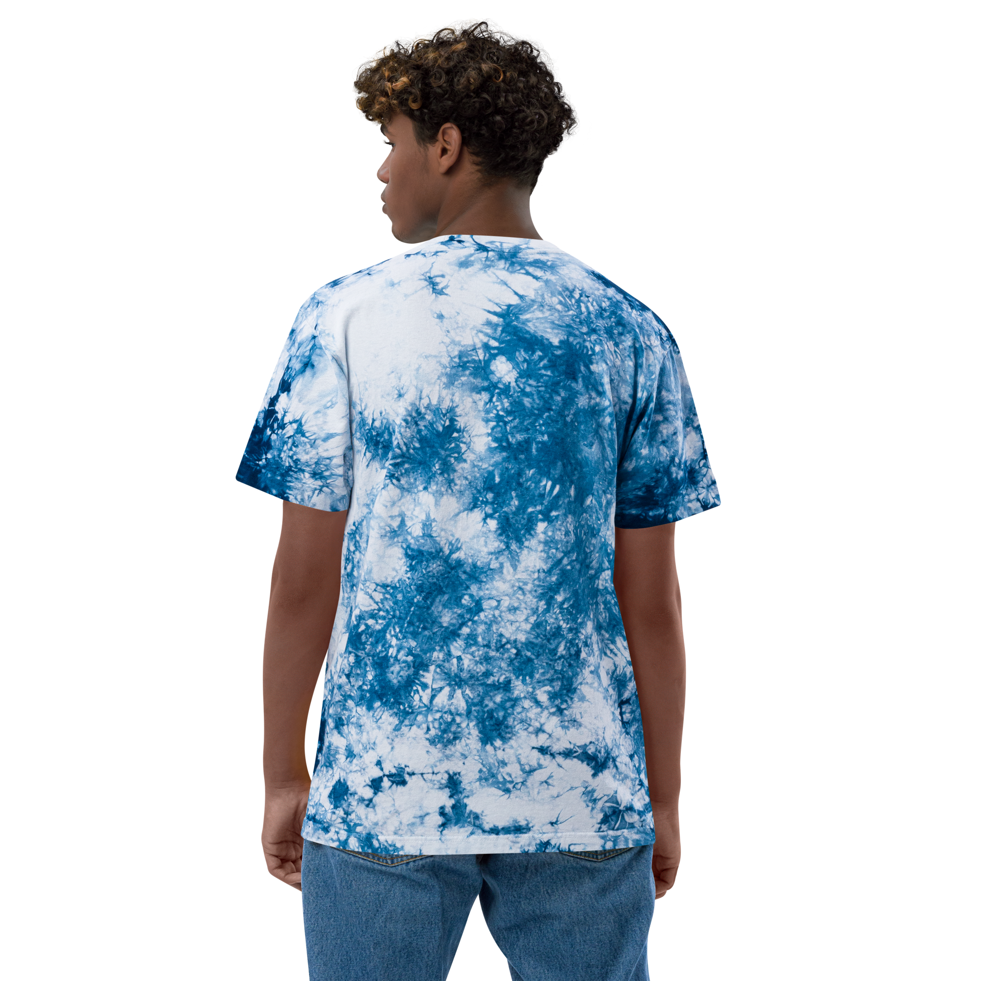 100% Oversized Tie-Dye T-Shirt