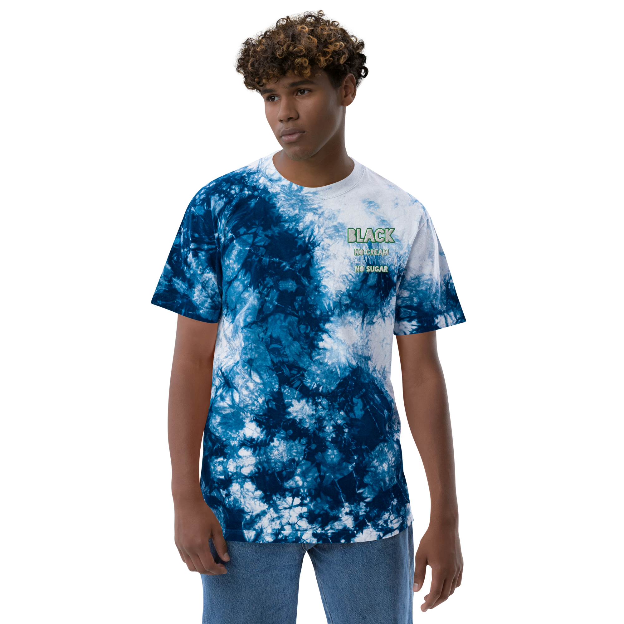 100% Oversized Tie-Dye T-Shirt