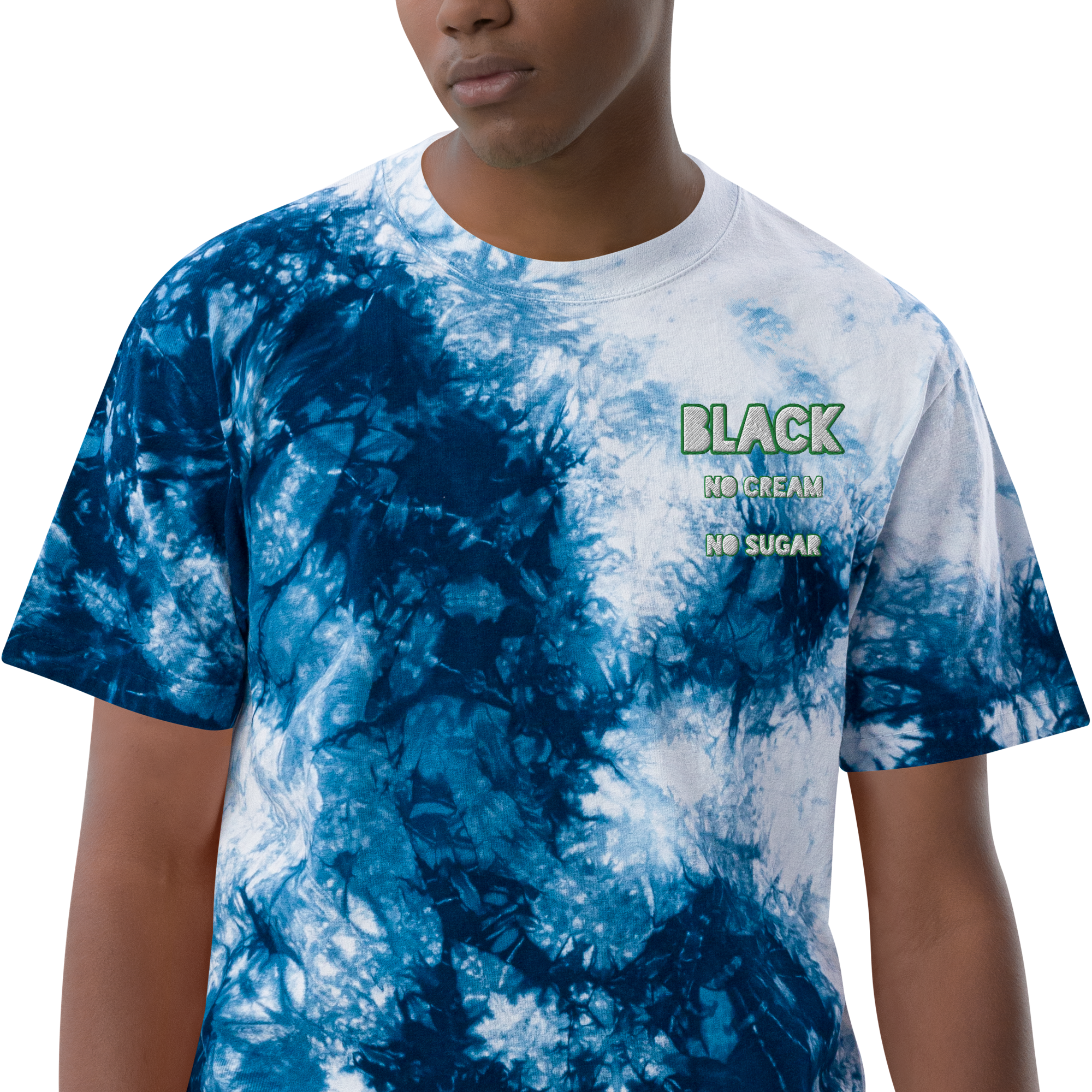 100% Oversized Tie-Dye T-Shirt