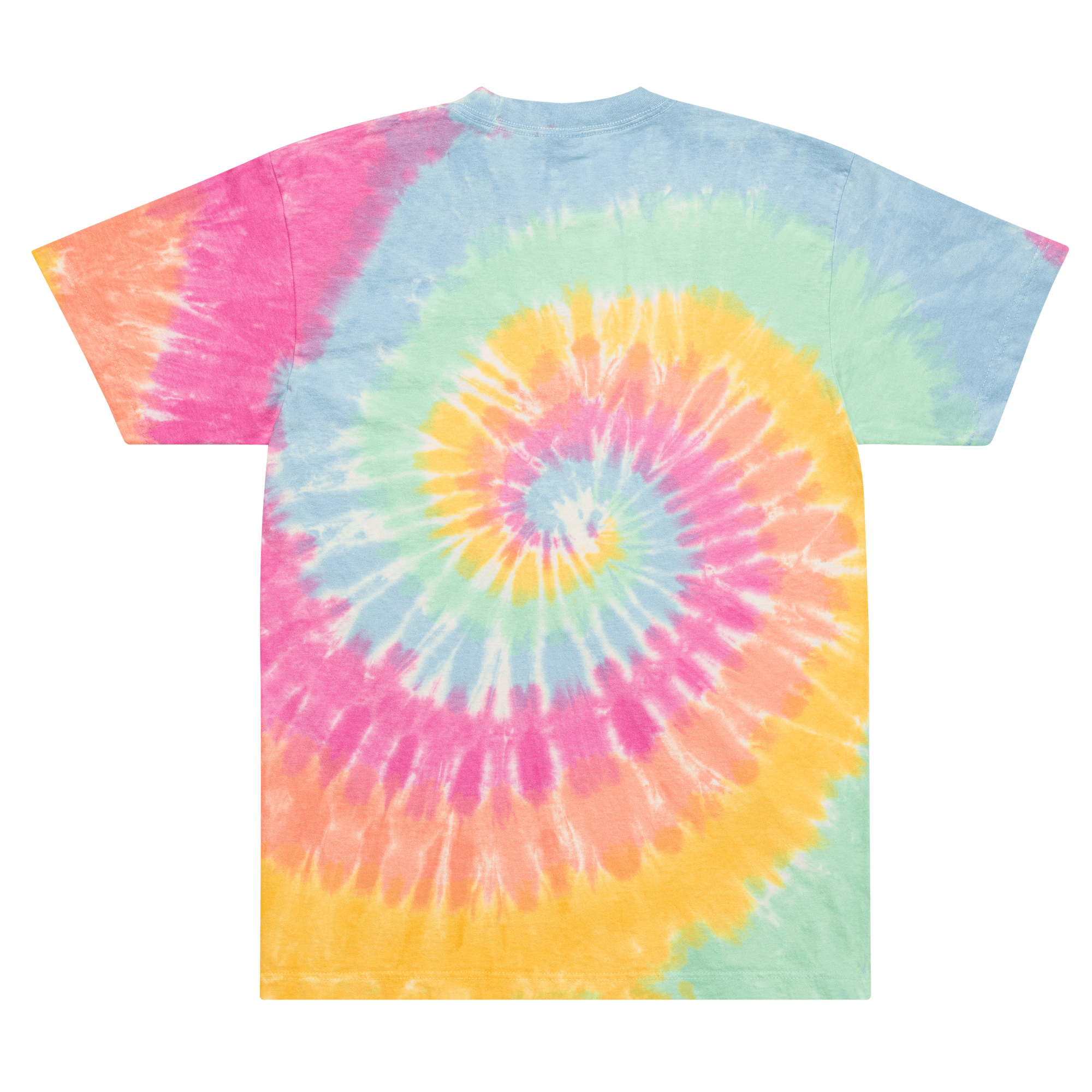 100% Oversized Tie-Dye T-Shirt