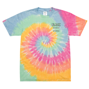 100% Oversized Tie-Dye T-Shirt