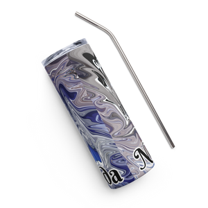 Berry Blues Stainless Steel Tumbler