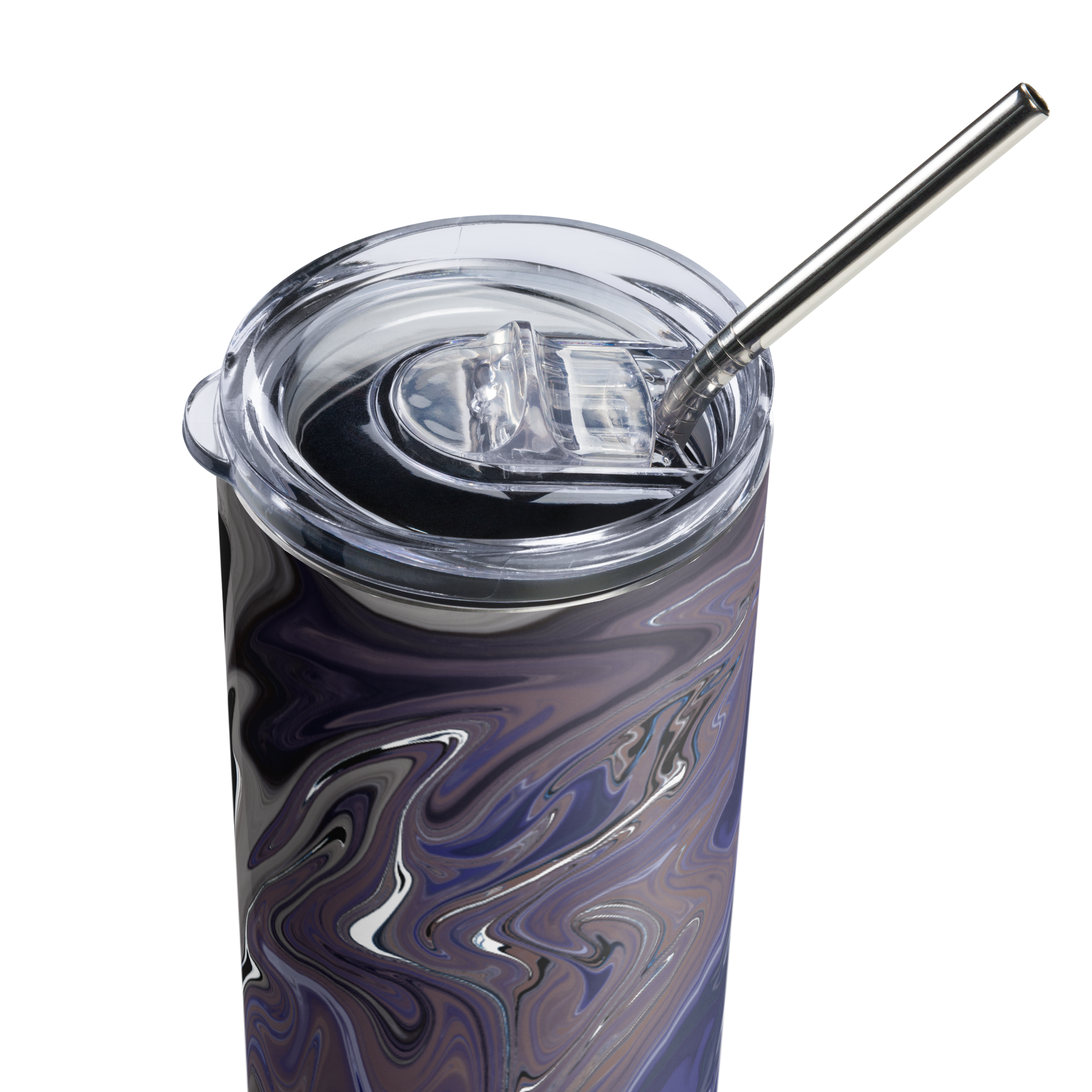 Berry Blues Stainless Steel Tumbler