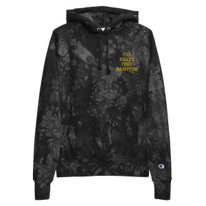 Fred Hampton Unisex Champion tie-dye hoodie