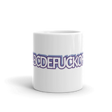 ABC's White Glossy Mug